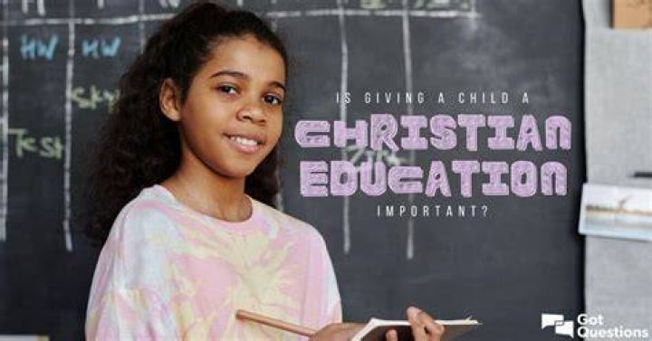 Is giving a child a Christian education important?