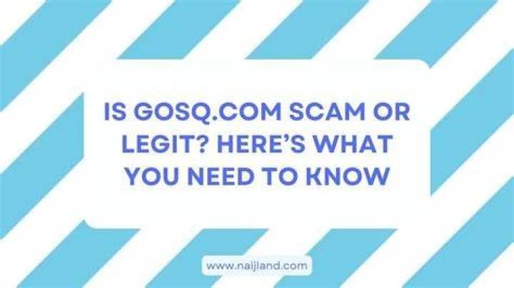 Is Gosq.com Legit?