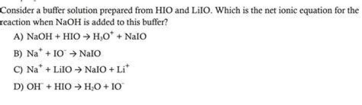 Is HIO ionic?