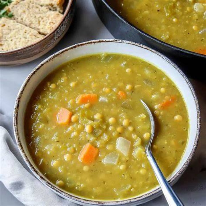 Is split pea soup high in protein?