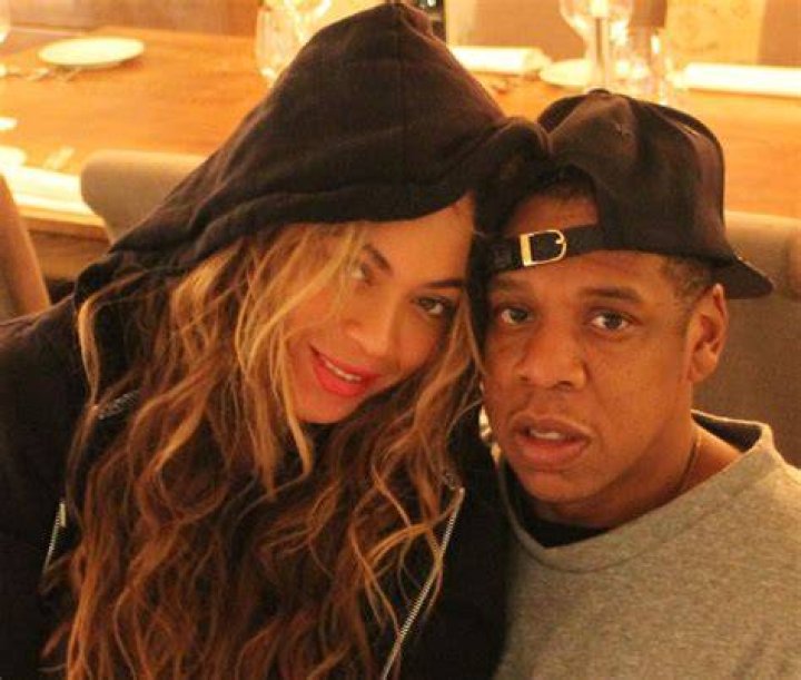 Jay-Z and Beyoncé at 'The Lion King' premiere.