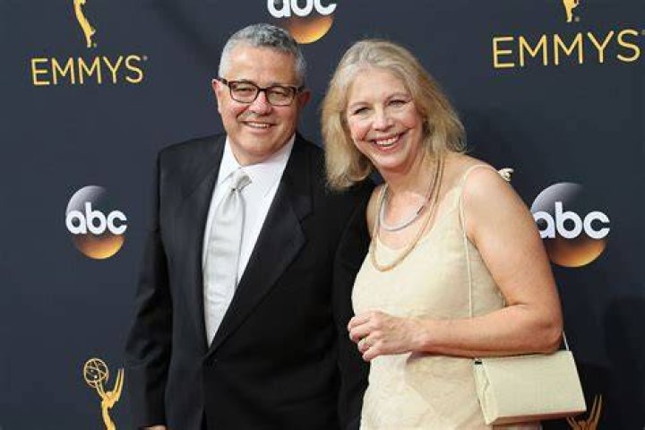 Jeffrey Toobin and his wife, Amy Bennett McIntosh