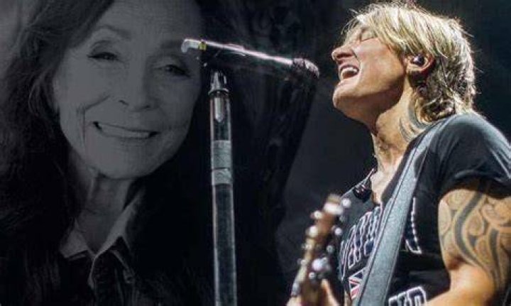 Keith Urban surprised Loretta Lynn on her 87th birthday by jumping out of a cake.