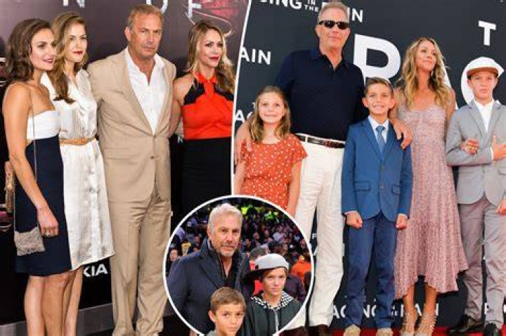 Kevin Costner children range from ages 12 to 38
