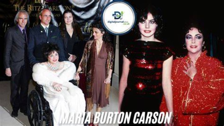 Maria Burton Carson Everything to Know about Elizabeth Taylor&rsquo;s