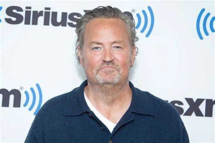 Matthew Perry appears at SiriusXM studios just one year before his death. An Instagram comment on the actor's page seemingly predicted his demise.