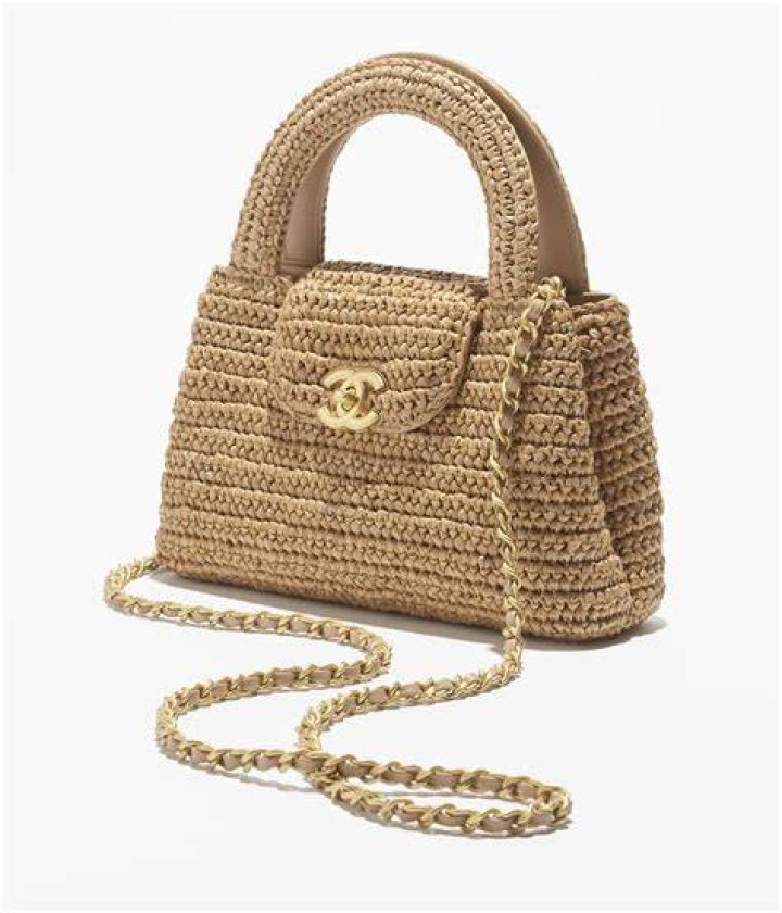 Mini Raffia Shoulder Bag Mini Raffia Shoulder Bag