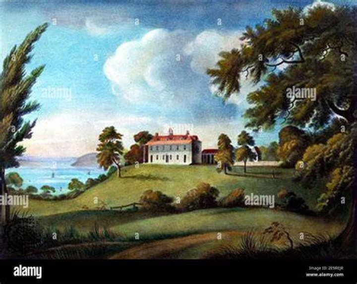 Mount Vernon, by Francis Jukes, 1800. Photo from Wikimedia Commons