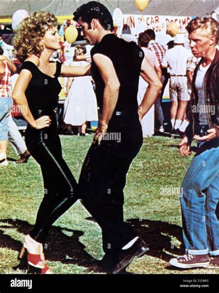 Olivia Newton-John and John Travolta of 'Grease'