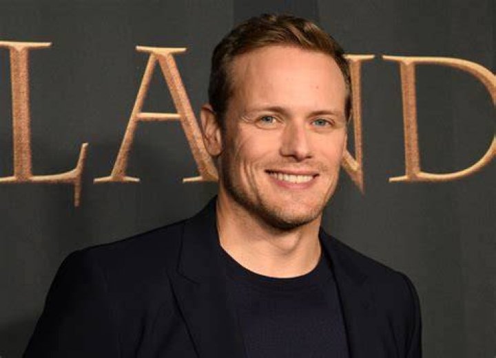 Outlander star Sam Heughan attends the Opening Night performance of "Rumi The Musical" by Dana Al Fardan at the London Coliseum on November 23, 2021 in London, England