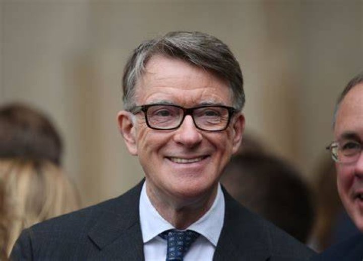 Peter Mandelson British Labour Party politician, 2012