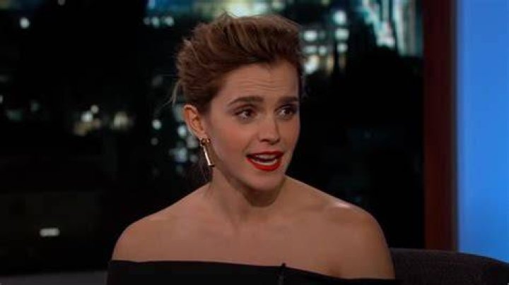 Video player poster image preview for Emma Watson reveals Time's Up 'tattoo' with typo during Oscars after-party