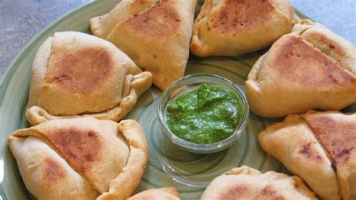 Rainbow Samosas with Spicy Sauce Recipe | Drink Recipes