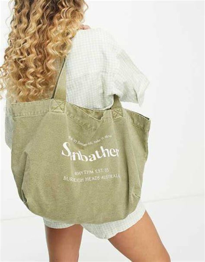 Rhythm Sunbather Beach Tote Bag Rhythm Sunbather Beach Tote Bag