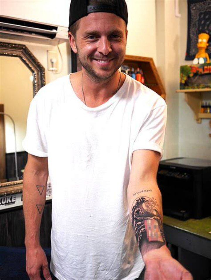 Ryan Tedder Tattoo 