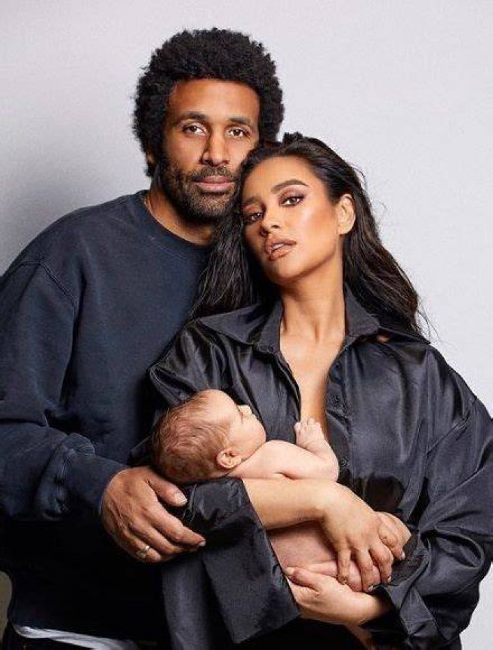 Shay Mitchell and her boyfriend and baby daddy Matte Babel