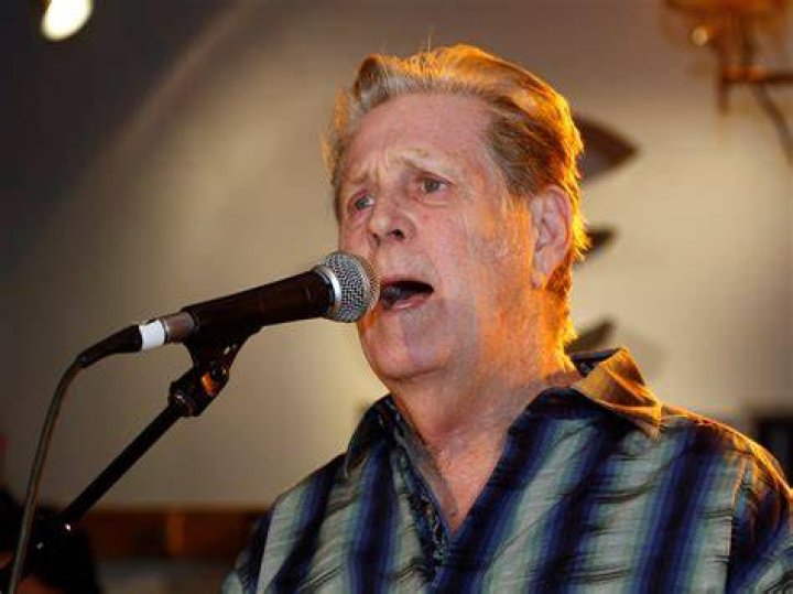Singer and mastermind Brian Wilson of the rock and roll band The Beach Boys directs from the control room for 'Pet Sounds'