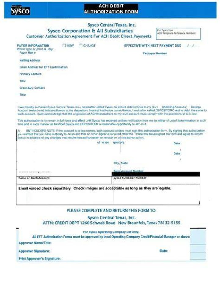 sysco application tip