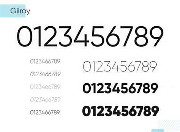 Text, Font, Line, Number, 