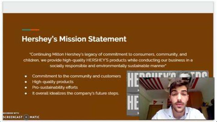 the hershey mission and the vision statement analysis