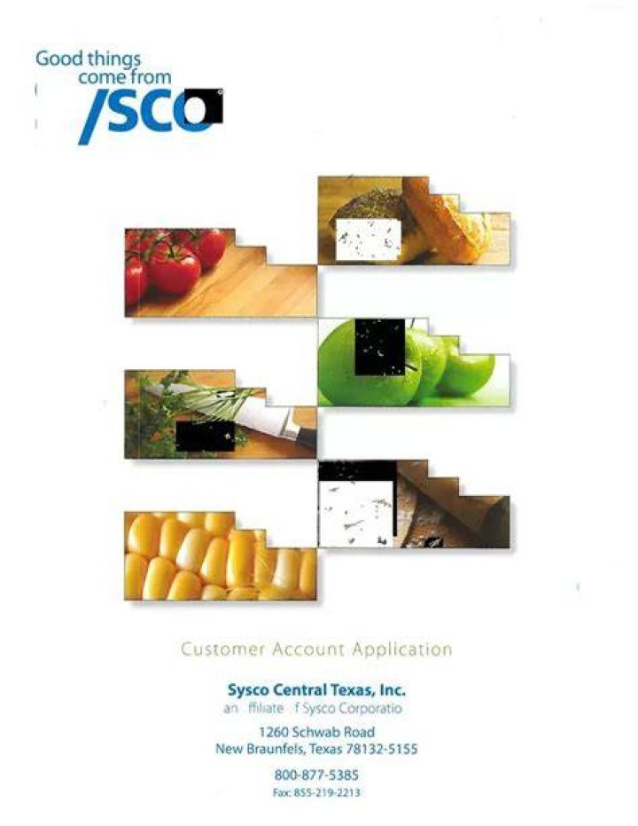 the sysco application tips