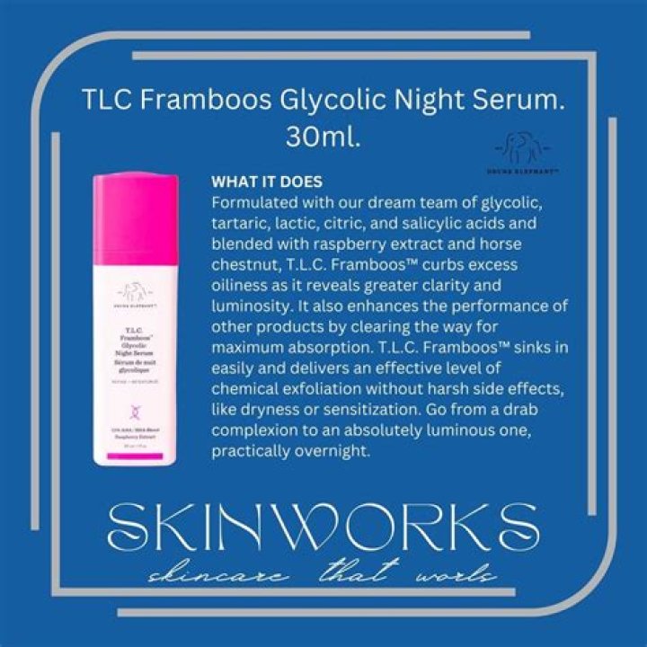T.L.C. Framboos™ Glycolic Night Serum T.L.C. Framboos™ Glycolic Night Serum