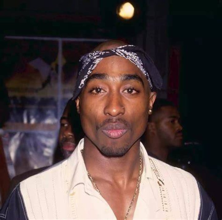 Tupac Shakur at the 1996 MTV VMAs