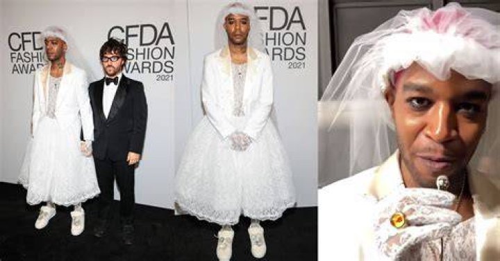 US rapper Kid Cudi causes stir as he dresses as bride for CFDA Awards 
