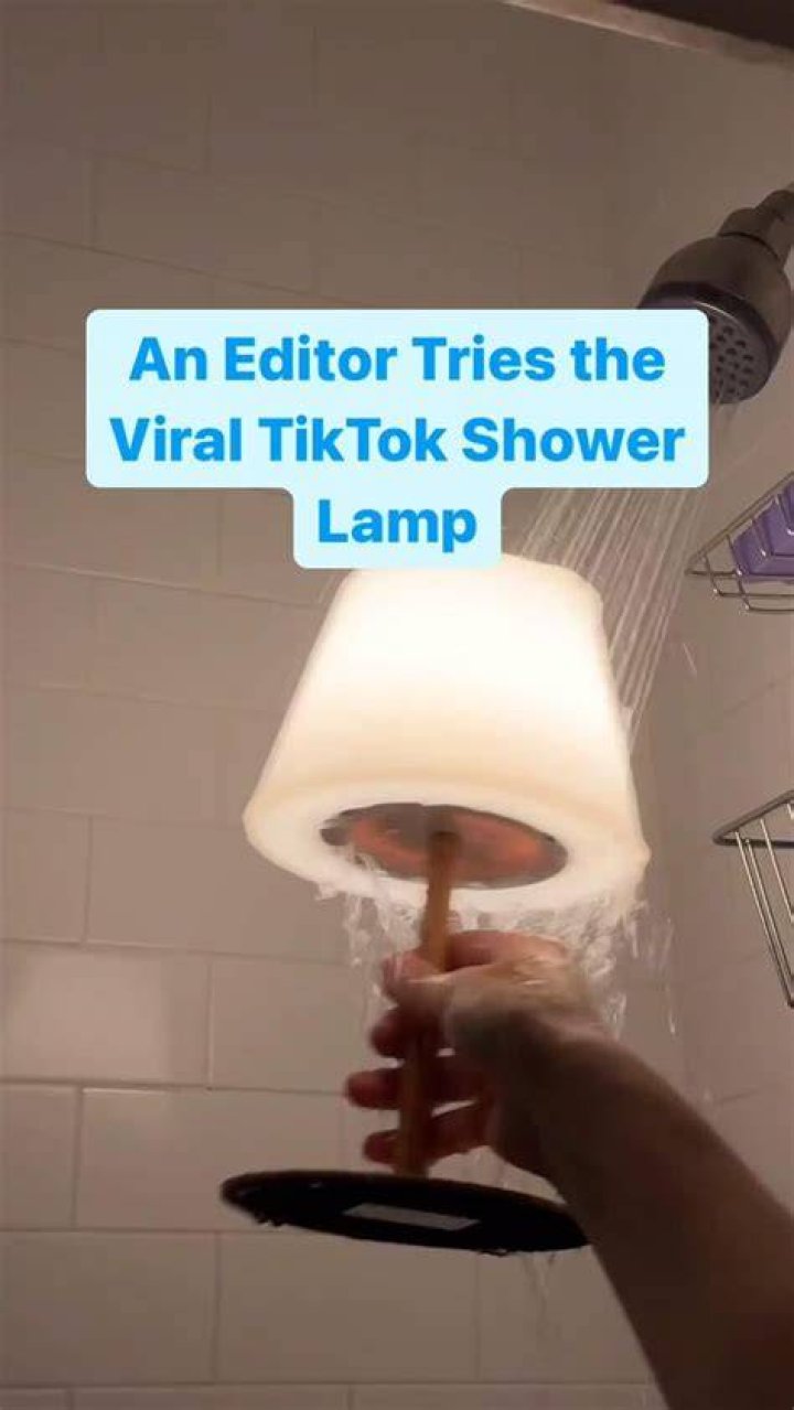 viral tiktok shower lamp viral tiktok shower lamp