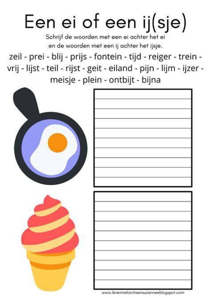 Wanneer Ei En Wanneer Ij? (Question)