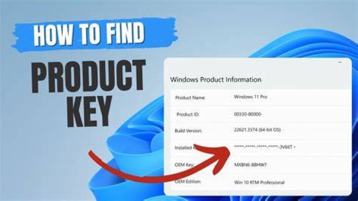 Wat Is Mijn Windows Product Key?