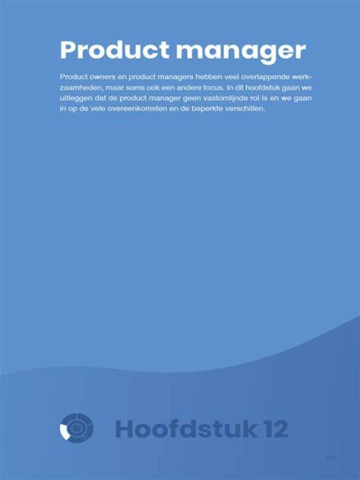 Wat Is Product Manager?