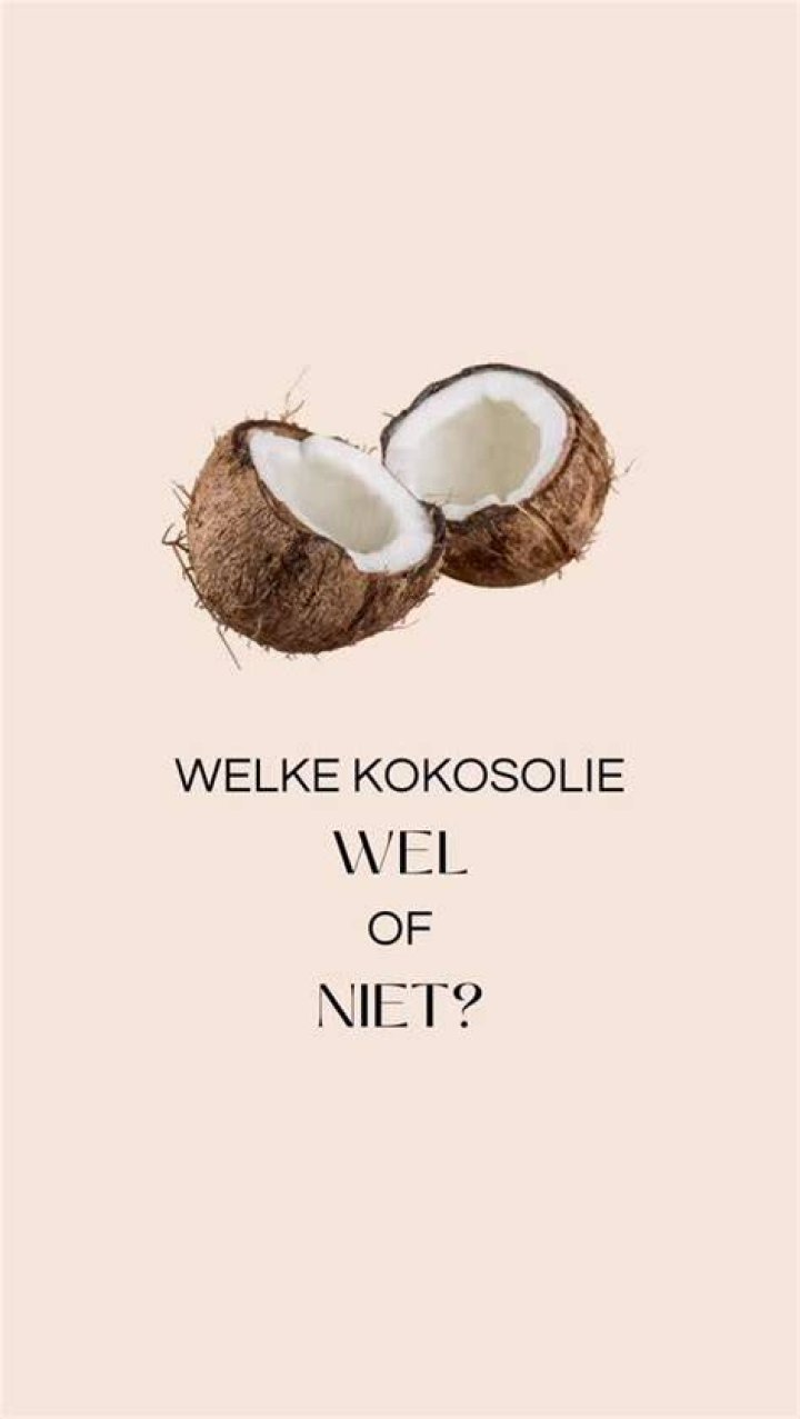 Wat Zit Er In Kokosolie?