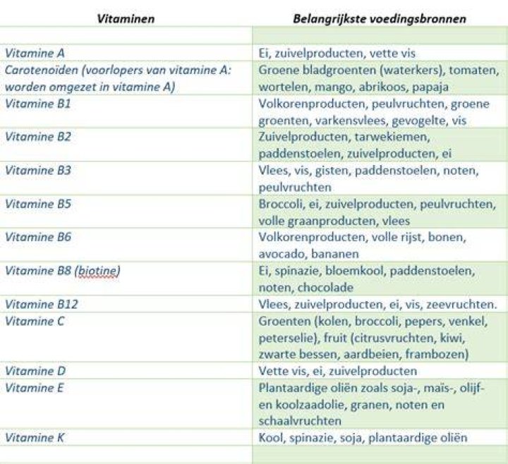 Welke Vitamines In Havermout?