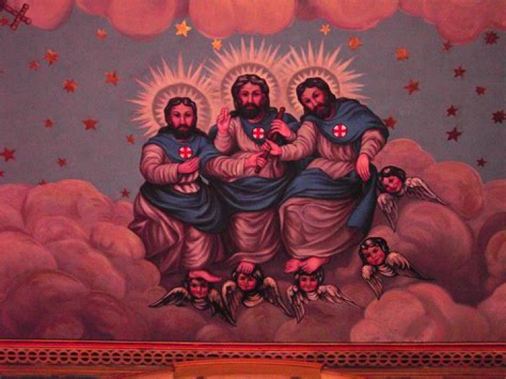 What are some popular illustrations of the Holy Trinity?