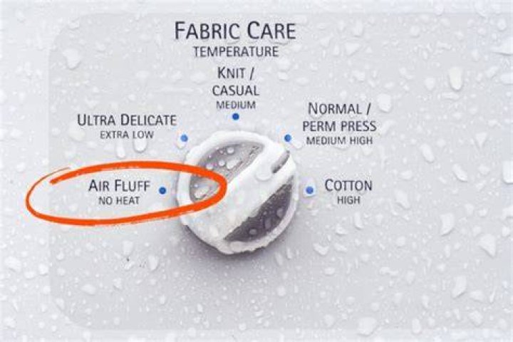 What does air fluff do to clothes?