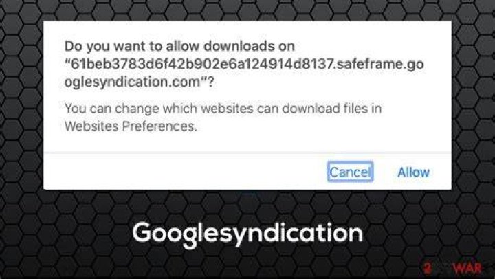 What does Google syndication SafeFrame mean?