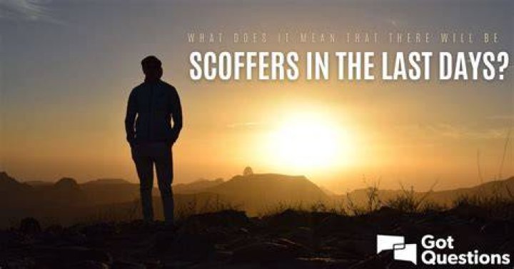 What does it mean that there will be scoffers in the last days?