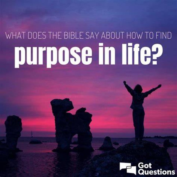 What does the Bible say about how to find purpose in life?