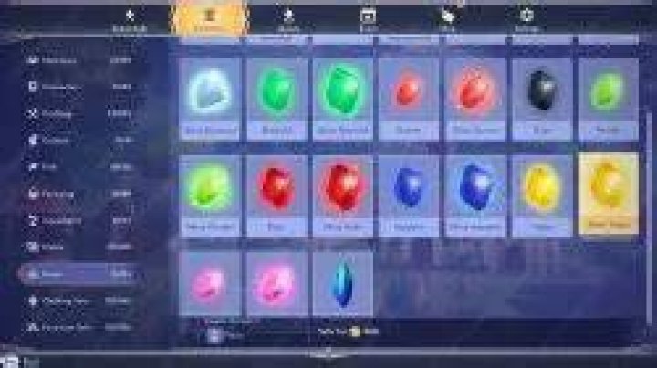 What gems are missing in the secret chamber?