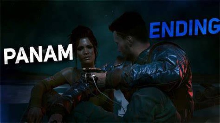 What happens in the Panam ending cyberpunk?