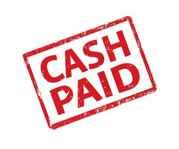 What if I paid cash