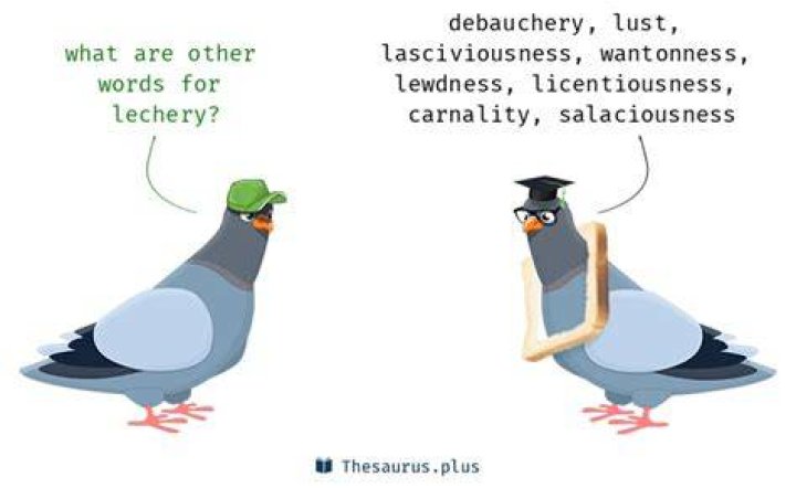 What is an example of lechery?