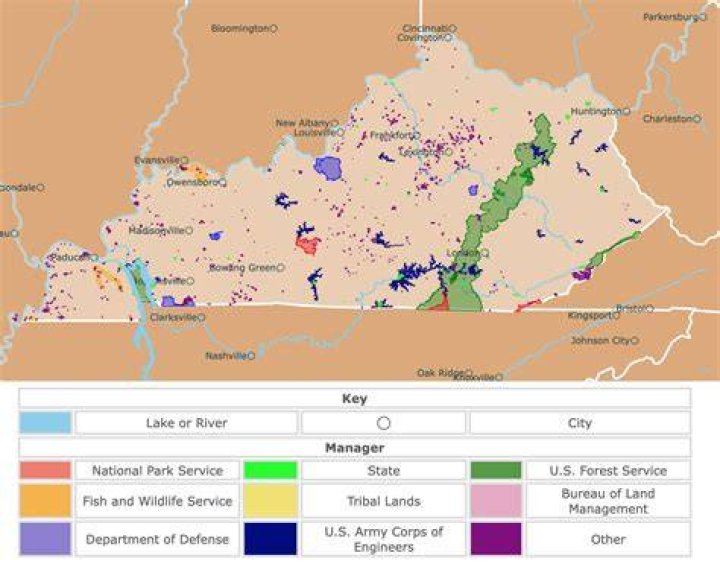 What is the biome in Kentucky?