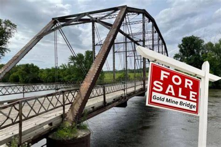 What is the saying about selling a bridge?