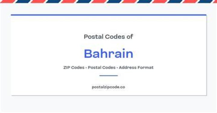 What is the zip code in Bahrain?
