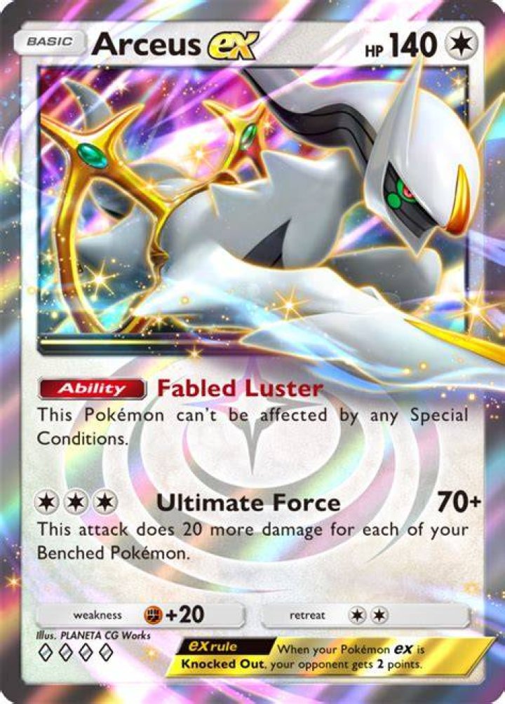 What type is arceus V?