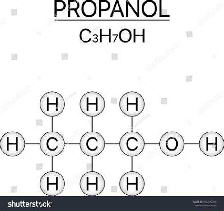 What type of bond is C3H7OH?