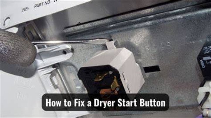 When I push the start button on my dryer nothing happens?