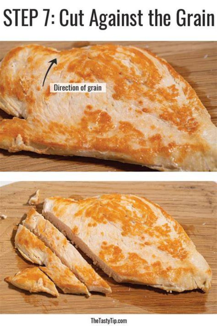Which Way Does The Grain Run In A Chicken Breast?